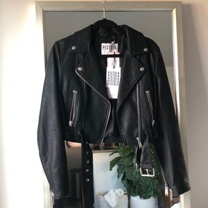 Pistola’s Black Tracy Moto Jacket